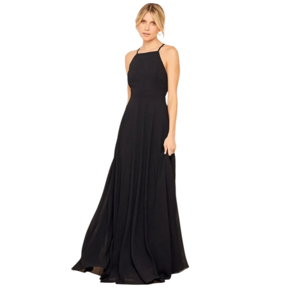 Lulus Dresses & Skirts - LULUS Mythical Kind of Love Black Maxi Dress Small